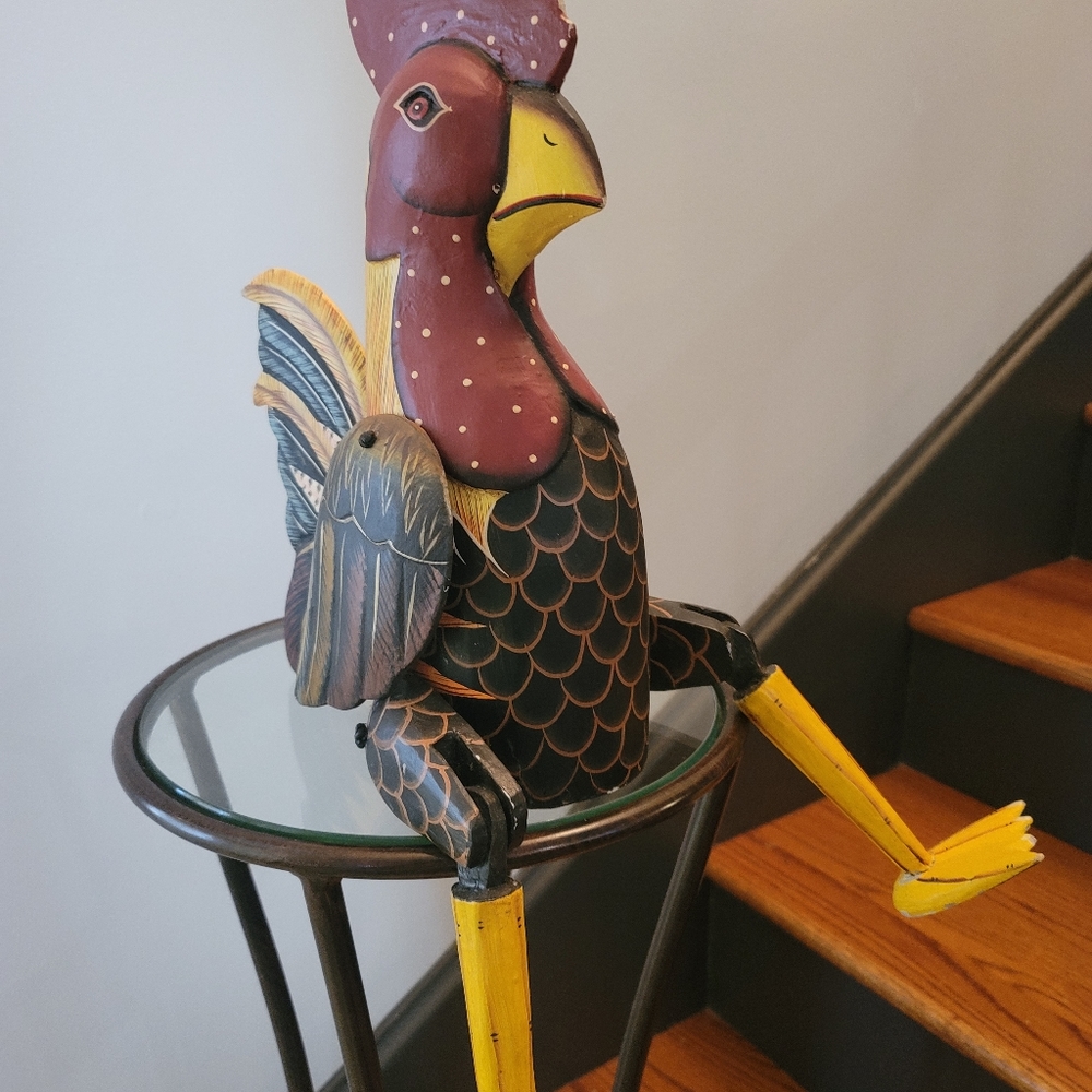 Wooden Rooster